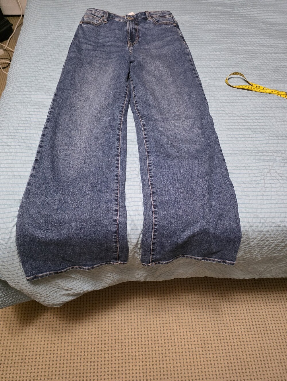 High Waisted Wide Leg Jeans